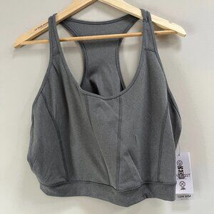 Nine West Active Sports Bra Wireless‎ Plus Athleisure Racerback Size $44 NEW 3X